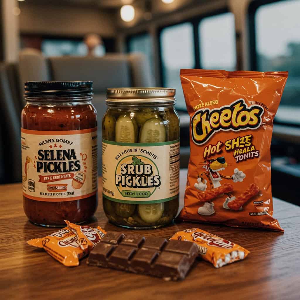 3. Selena Gomez: Pickles Everything