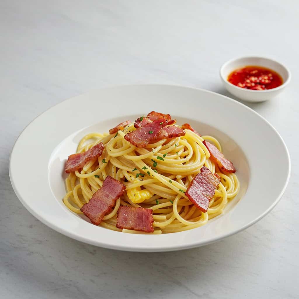 6. Chrissy Teigen: Spaghetti Carbonara