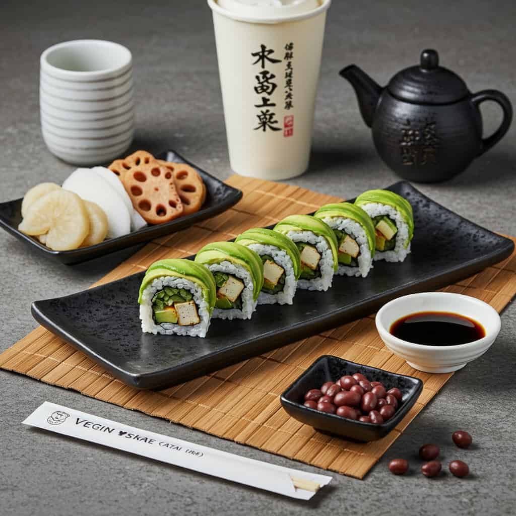 10. Ariana Grande: Vegan Sushi