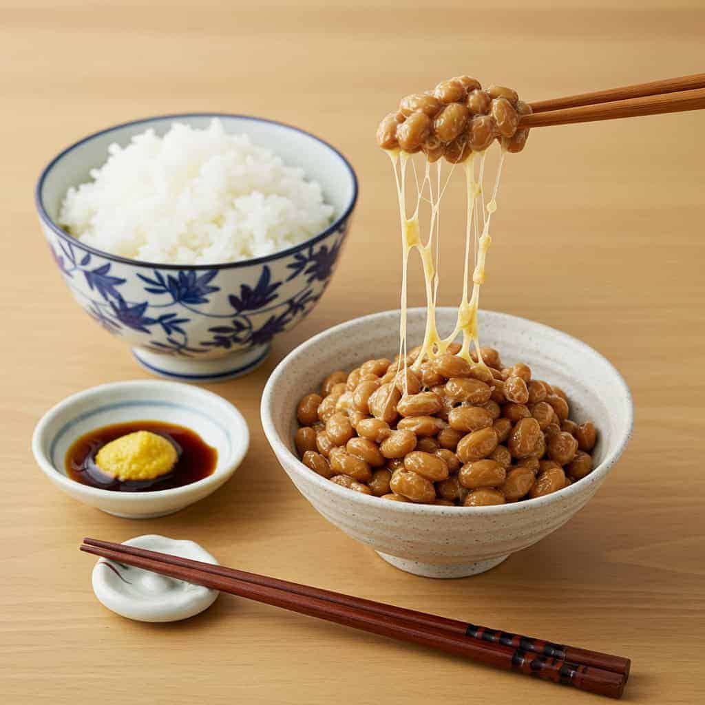 2. Natto (Fermented Soybeans) - Japan