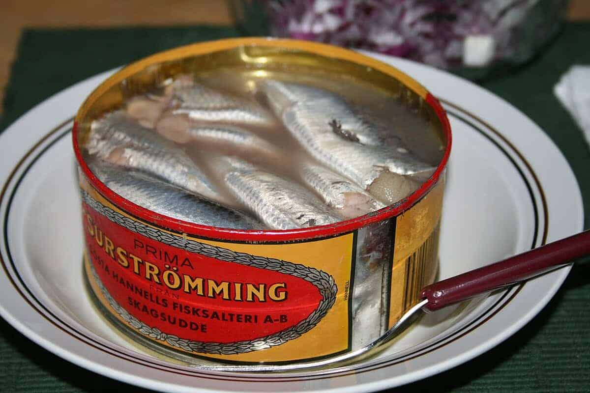 3. Surströmming (Fermented Herring) - Sweden