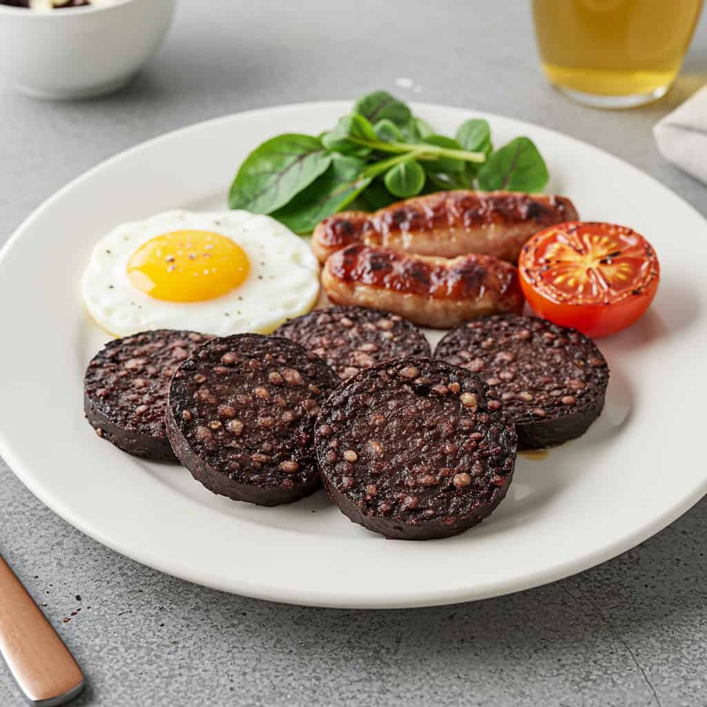 6. Black Pudding (Blood Sausage) - UK & Ireland