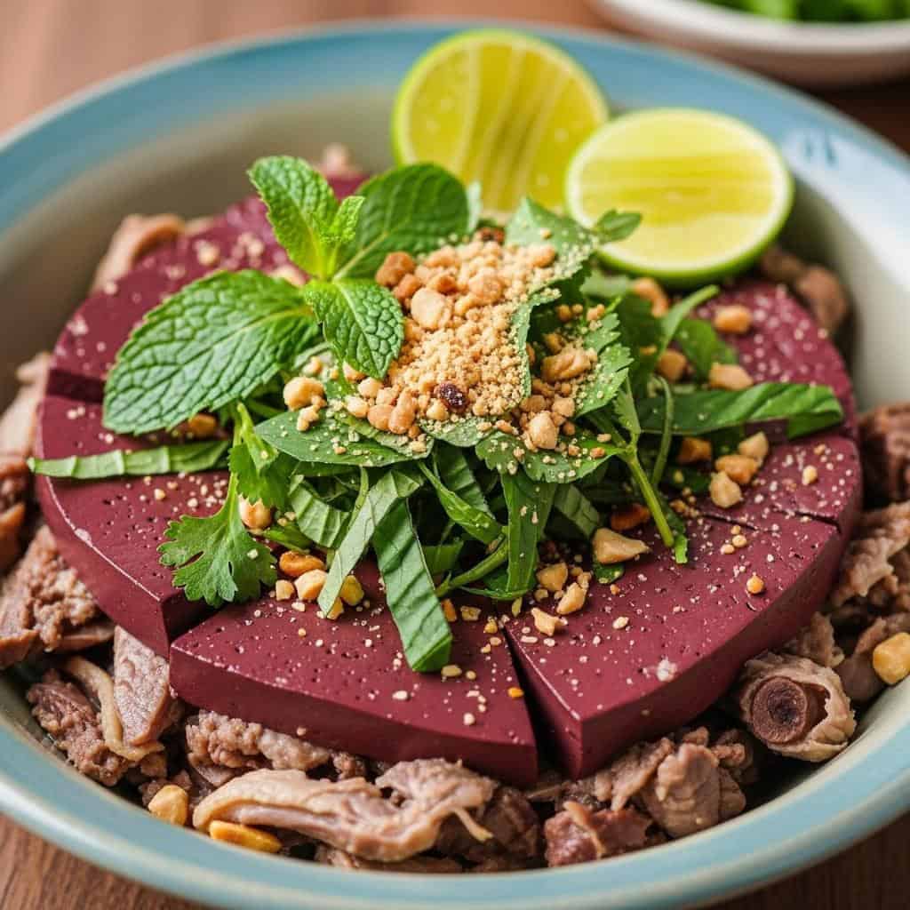 16. Tiet Cahn (Raw Blood Soup) - Vietnam