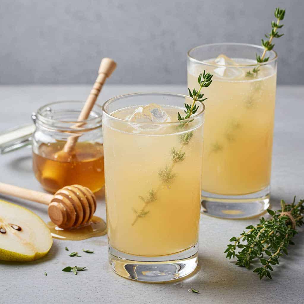 8. Pear & Thyme Tonic