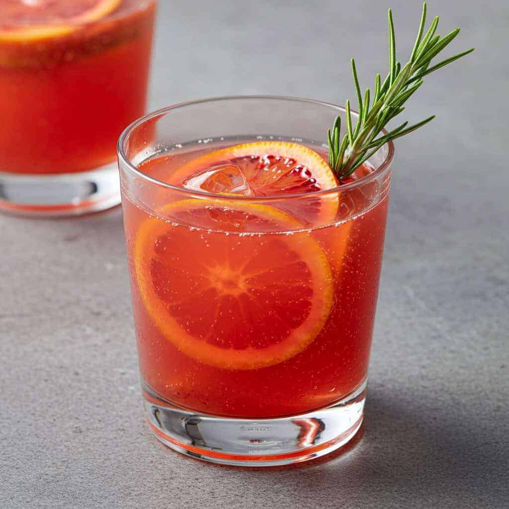 11. Blood Orange Rosemary Sour