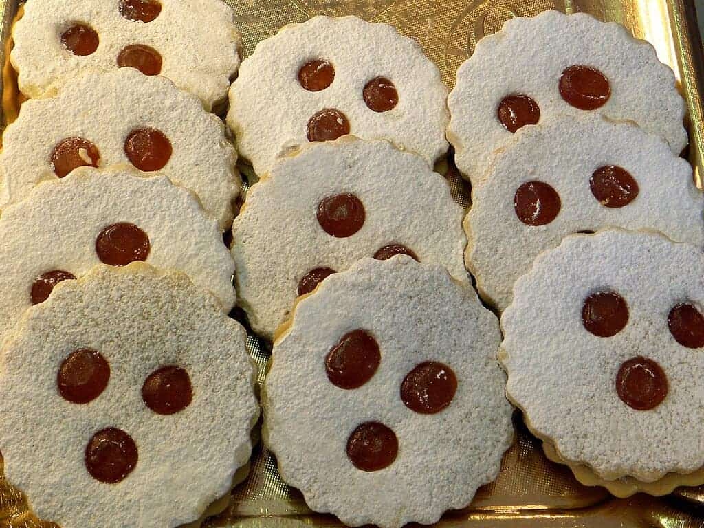 11. Linzer Cookies