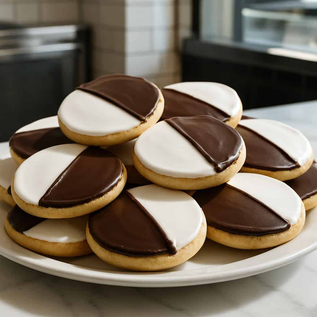 17. Black and White Cookies