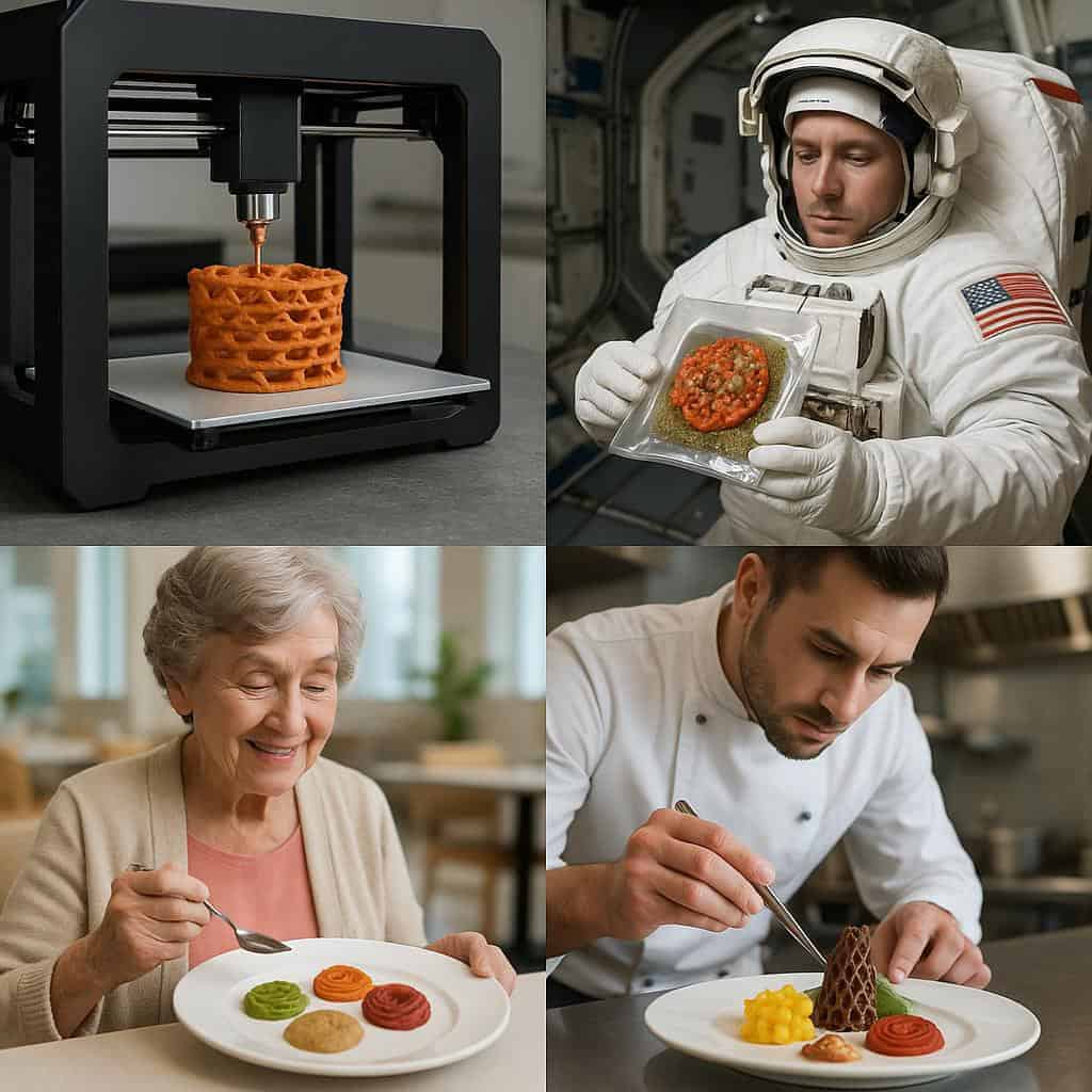 3. 3D-Printed Food