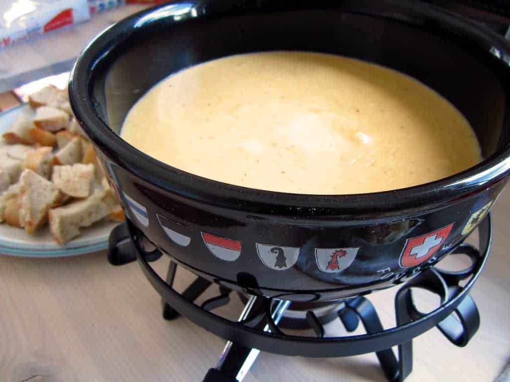 7. Swiss Cheese Fondue Mix