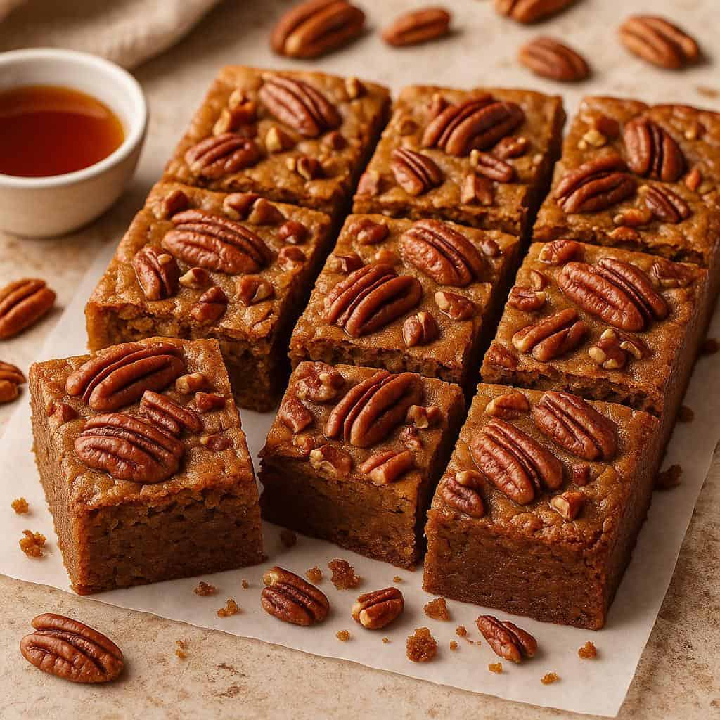 6. Maple Pecan Brownies
