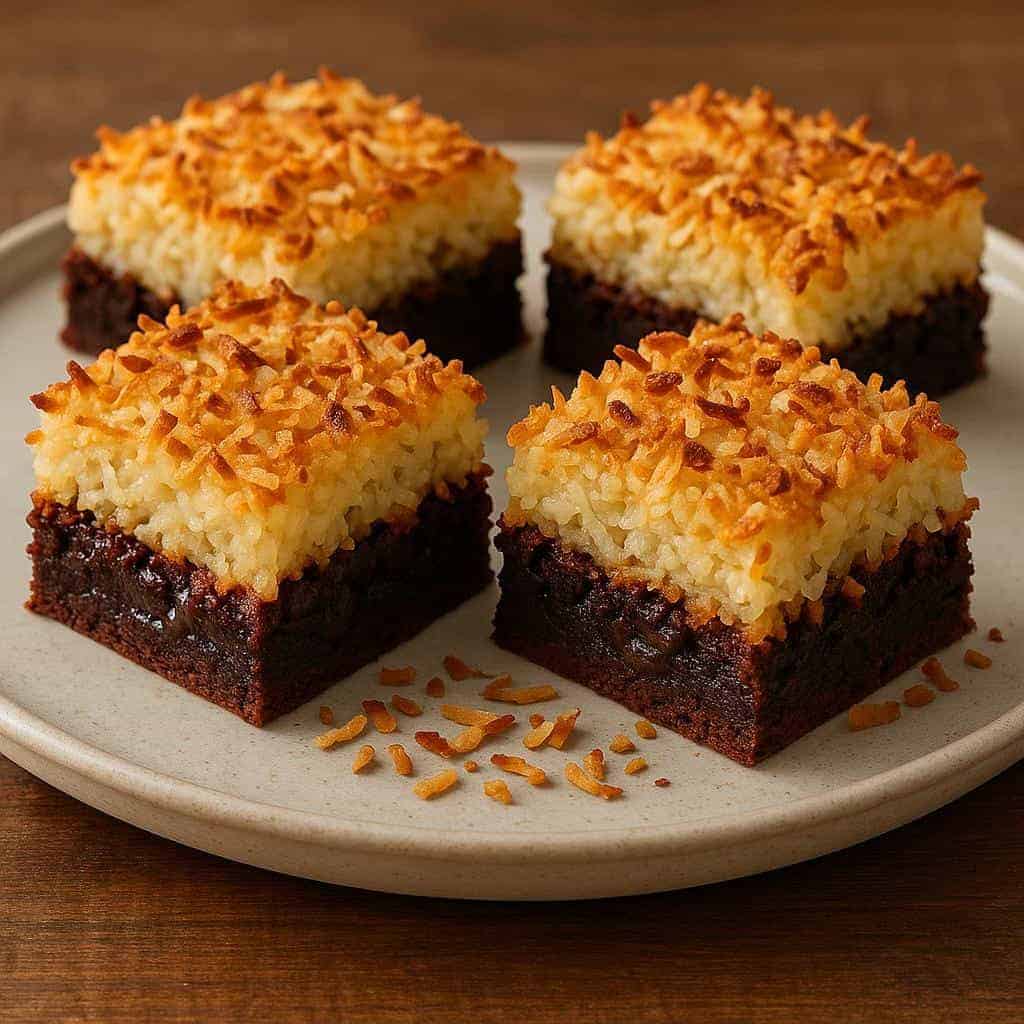 13. Coconut Macaroon Brownies