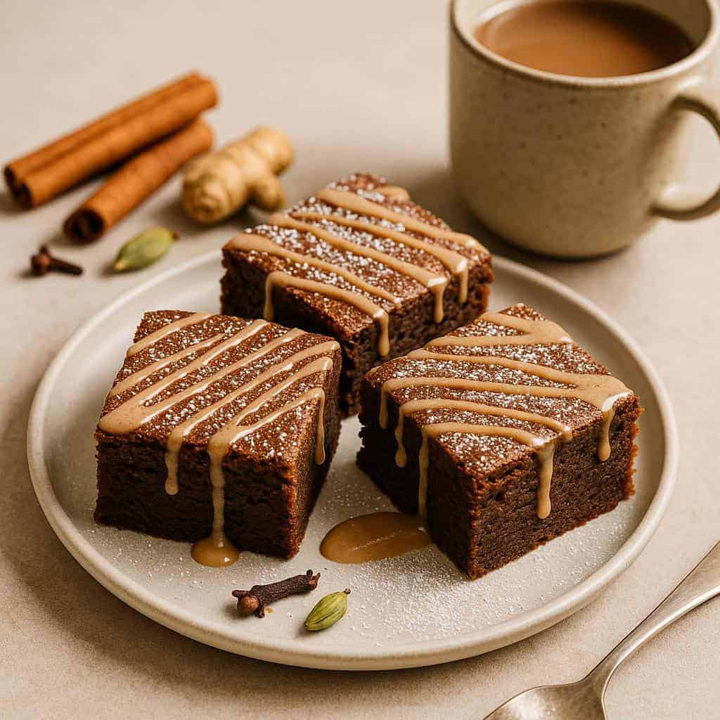 15. Chai Spice Brownies