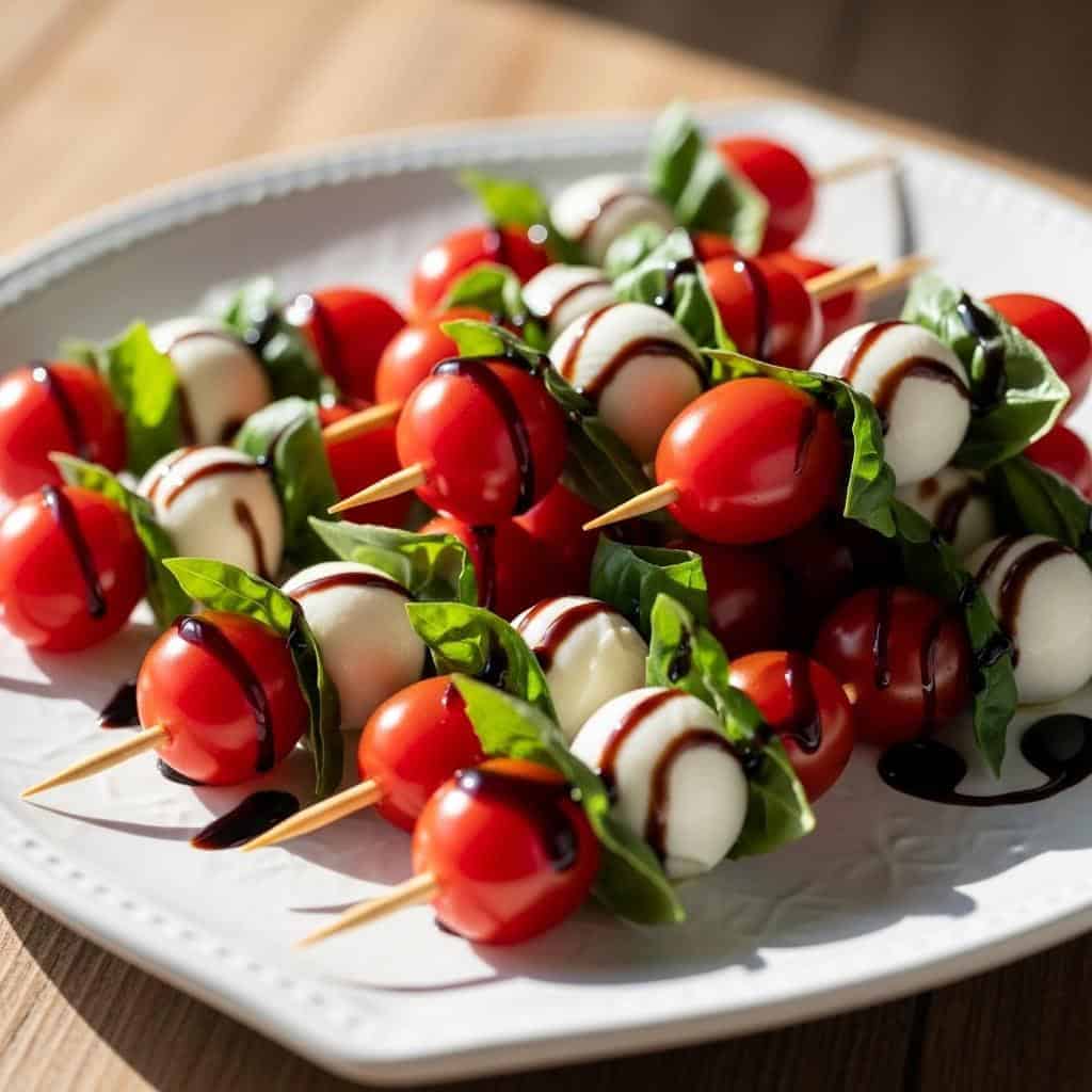 1. Caprese Skewers