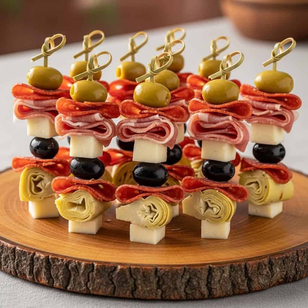 2. Antipasto Skewers