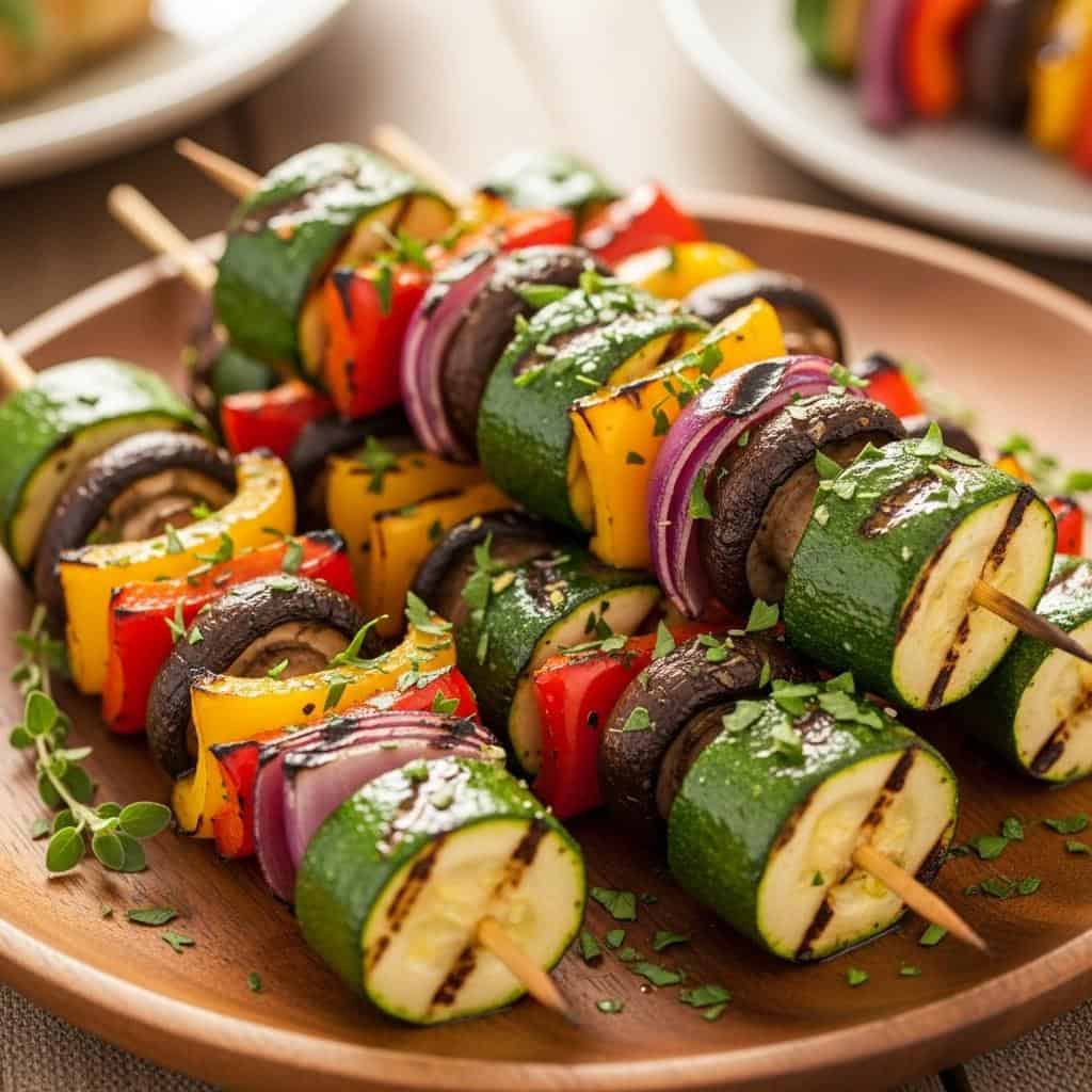 12. Grilled Vegetable Skewers