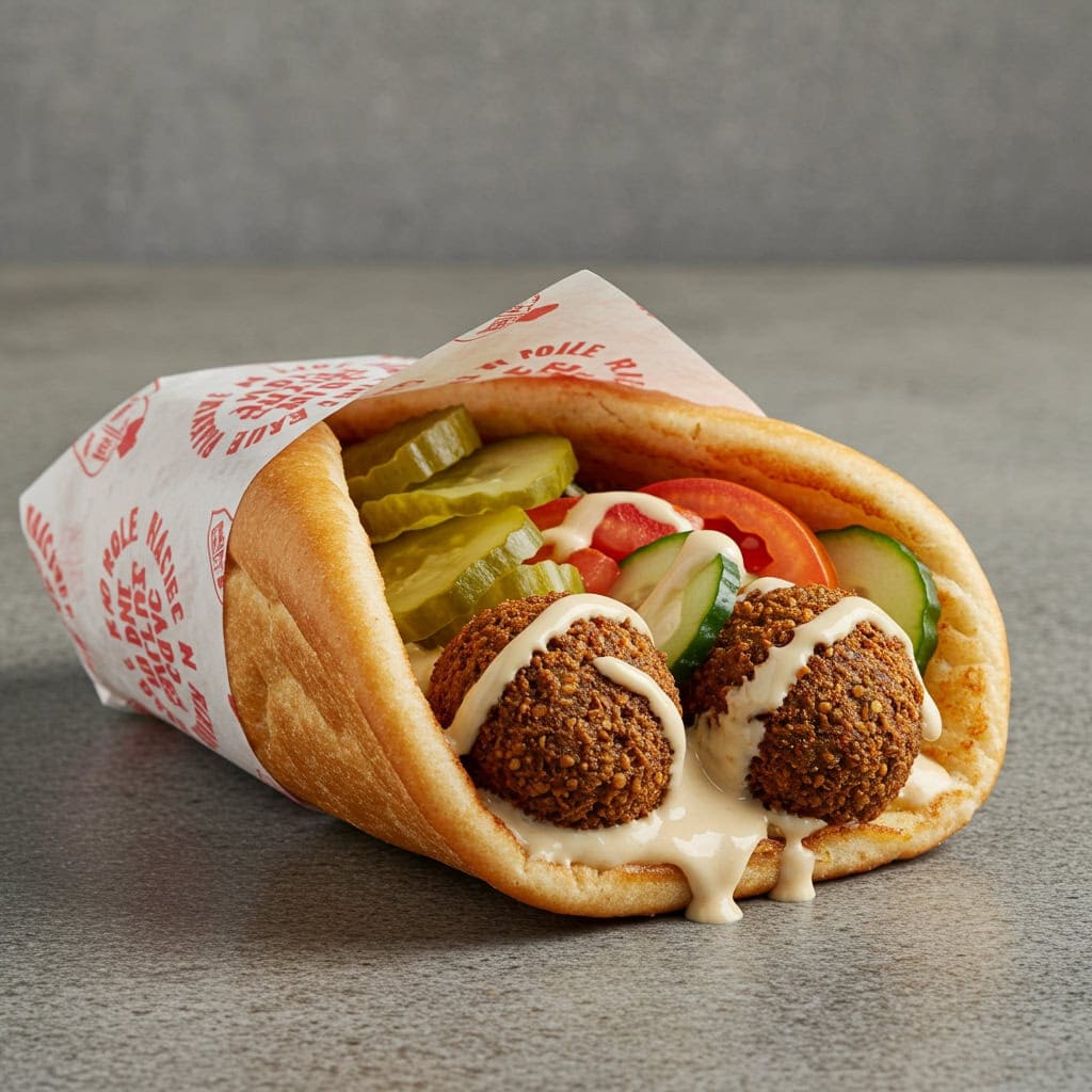 2. Mediterranean Falafel Roll