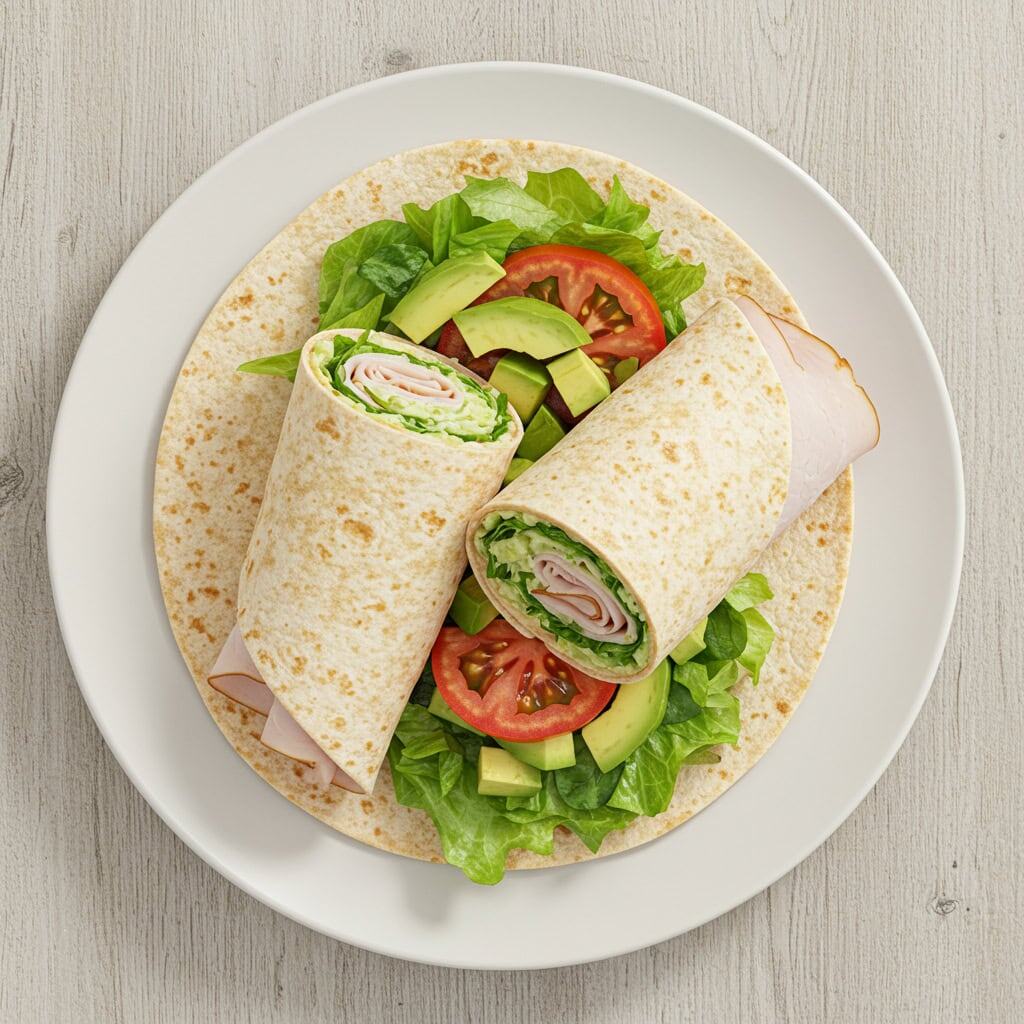 4. Classic Turkey and Avocado Wrap