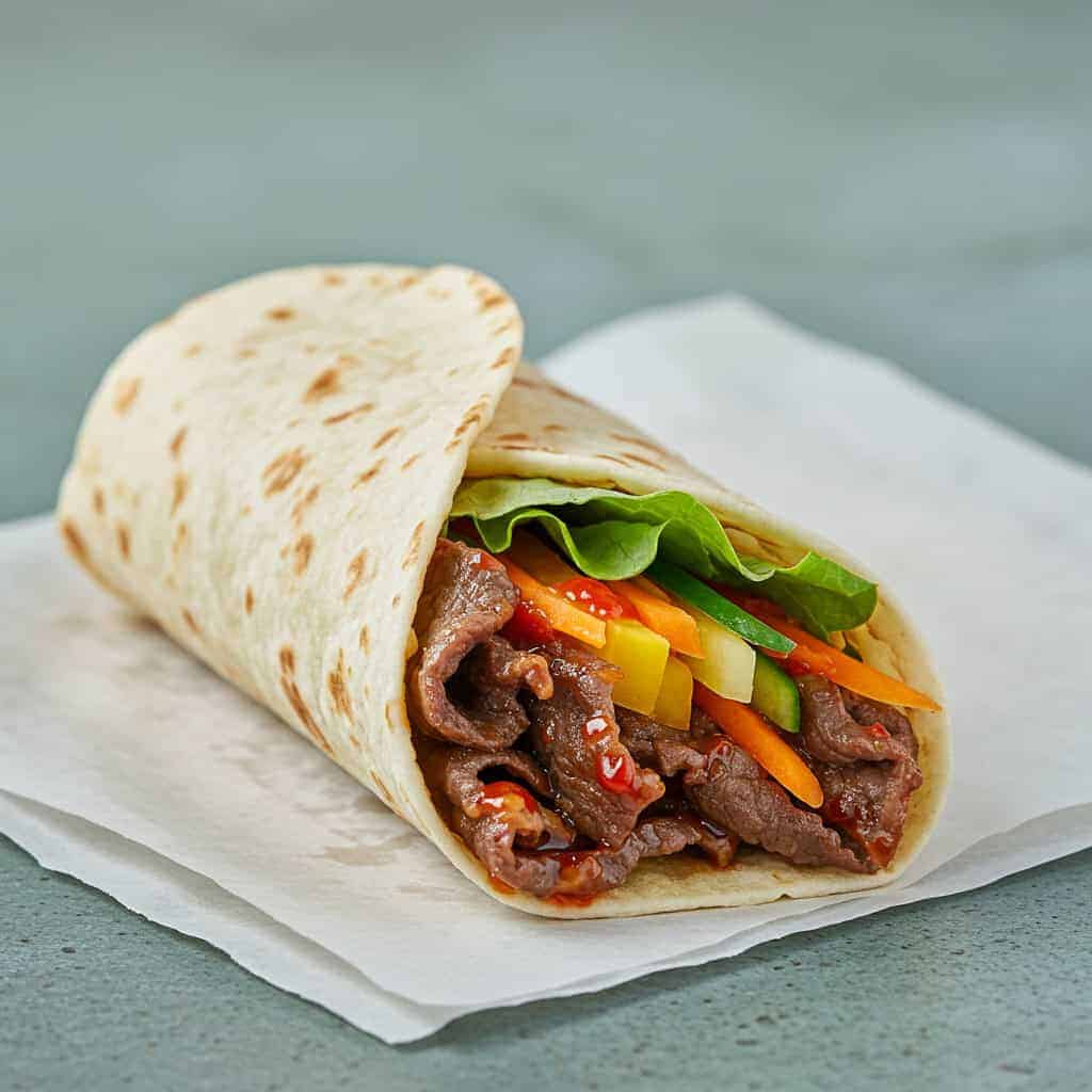 8. Korean Bulgogi Beef Roll