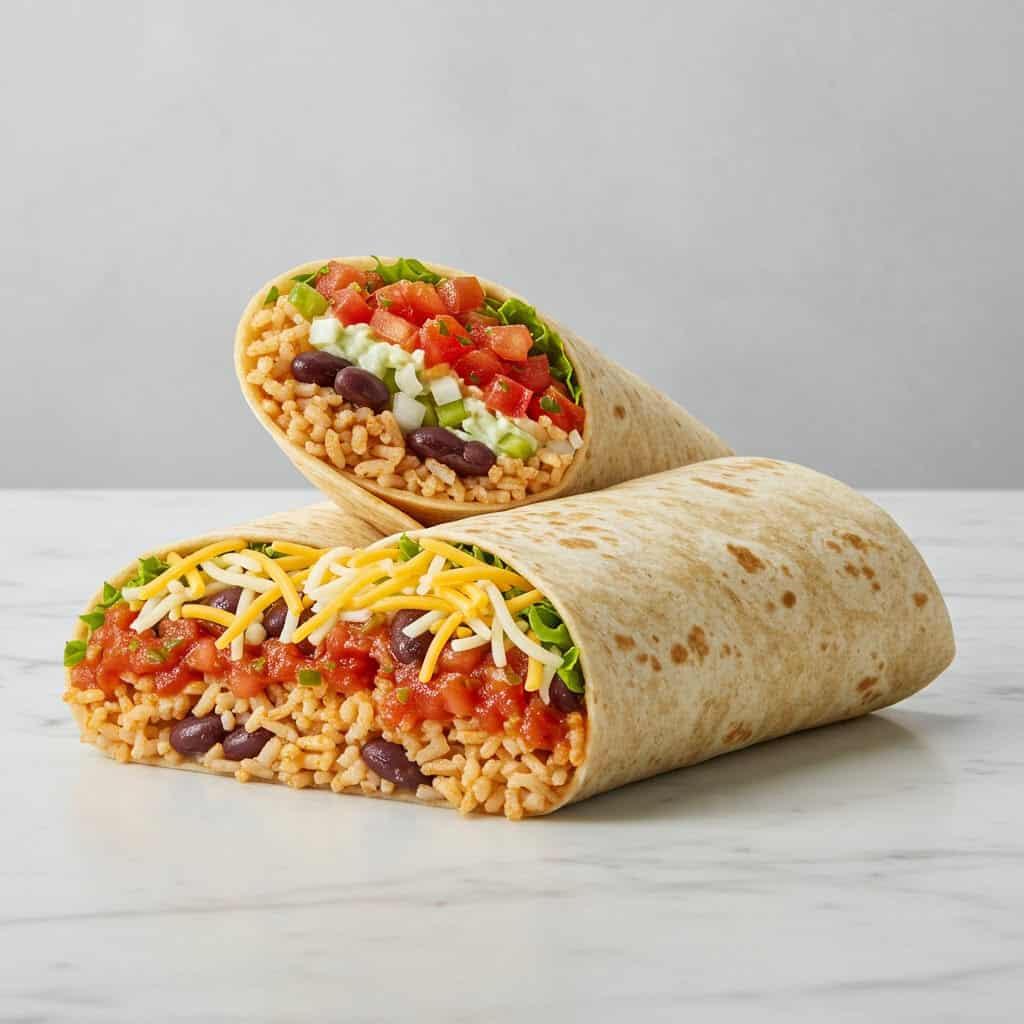 10. Mexican Burrito Wrap