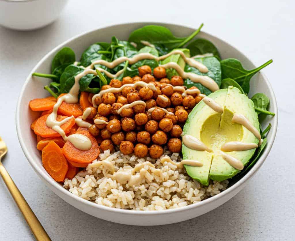 2. Spicy Chickpea Buddha Bowl