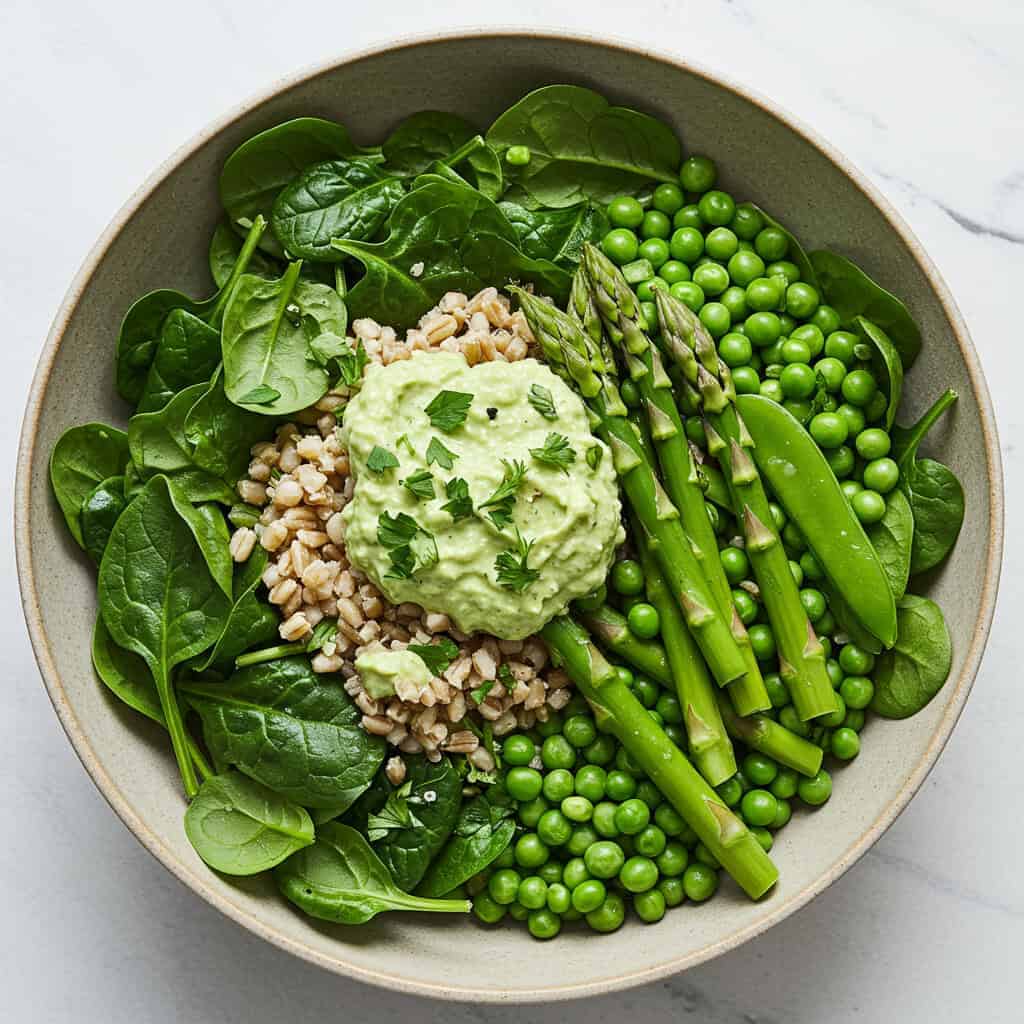 7. Green Goddess Grain Bowl