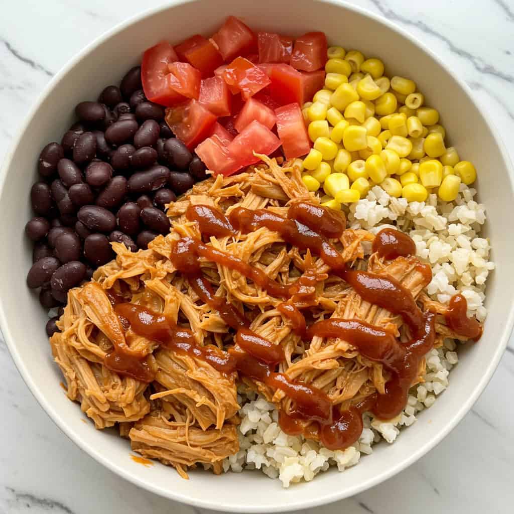 12. BBQ Jackfruit Burrito Bowl