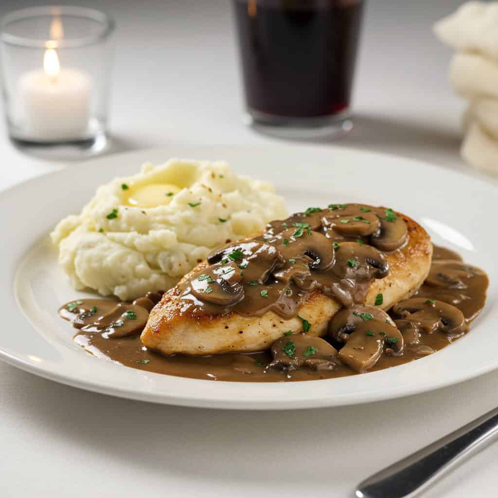 3. Chicken Marsala