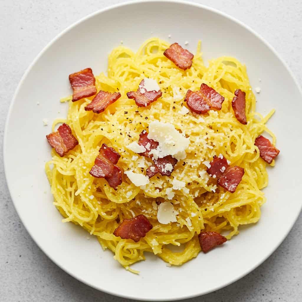 13. Spaghetti Squash Carbonara