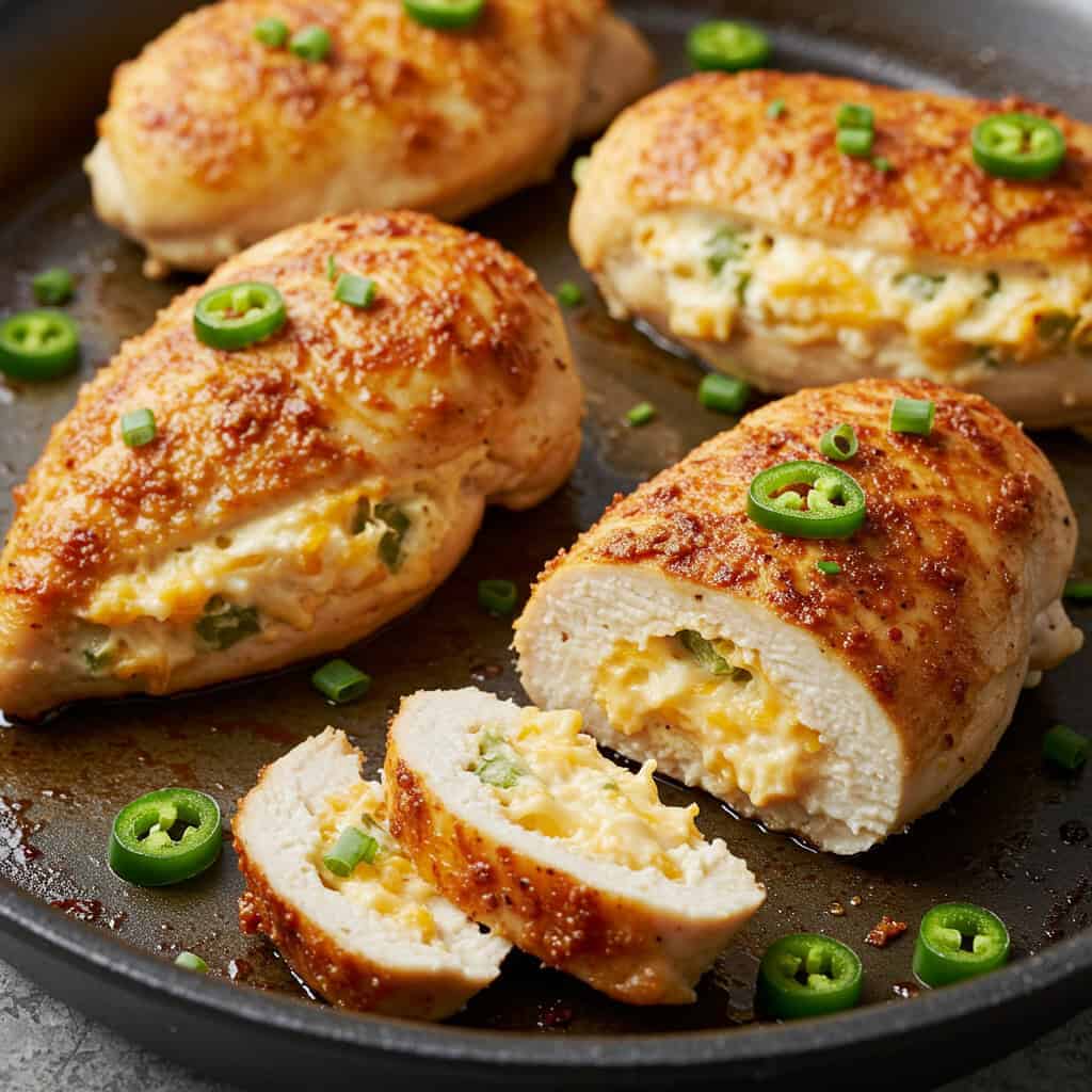 19. Jalapeño Popper Chicken Breast