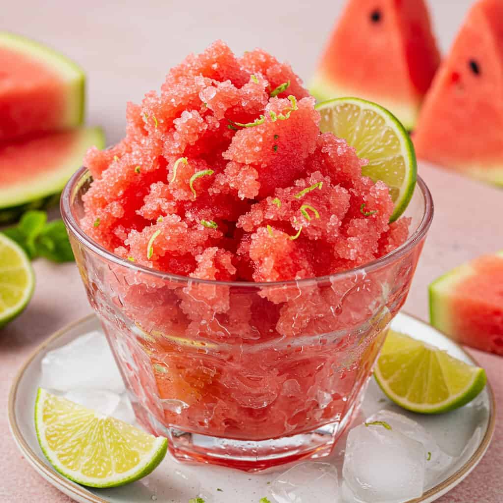 1. Watermelon Granita