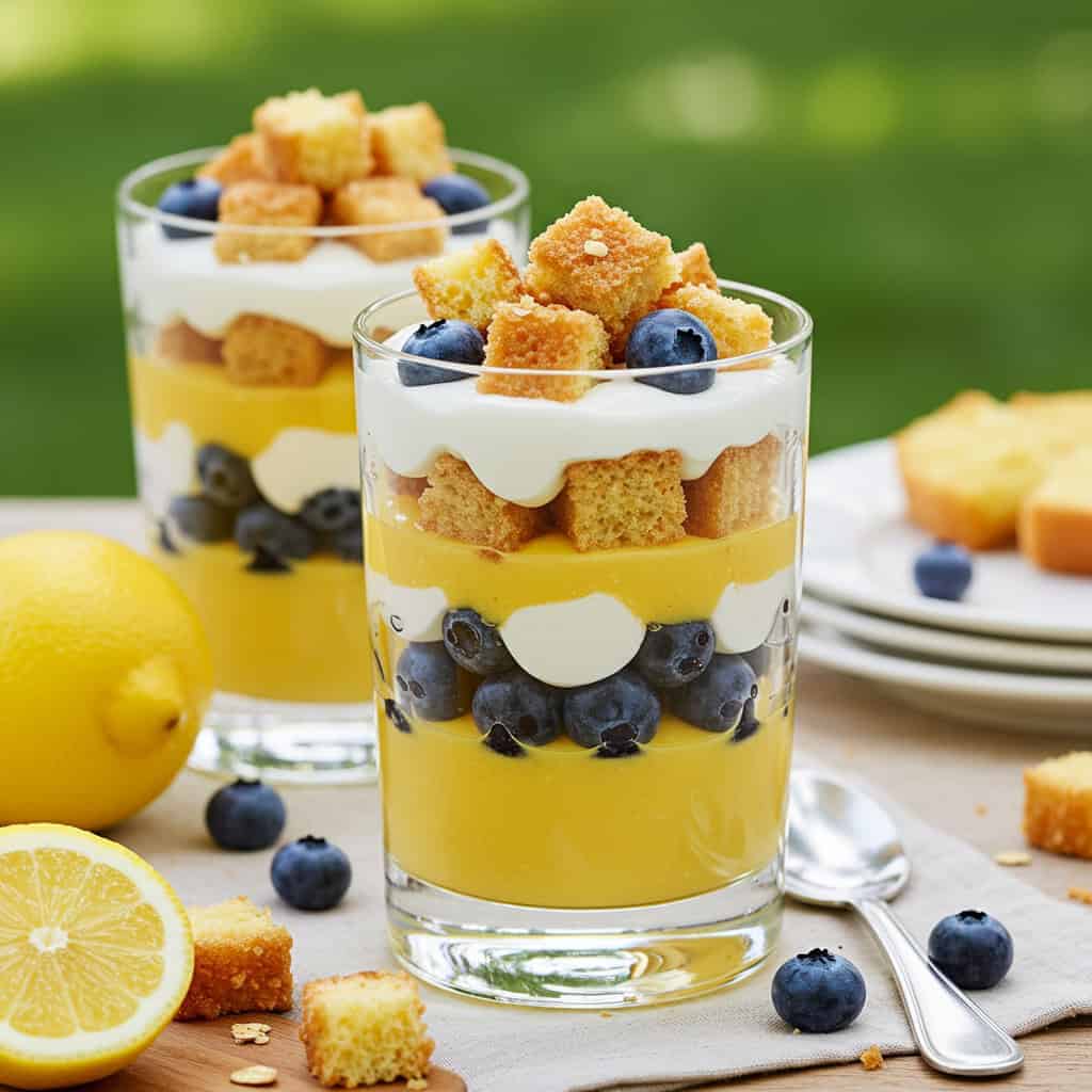 6. Lemon-Blueberry Parfaits