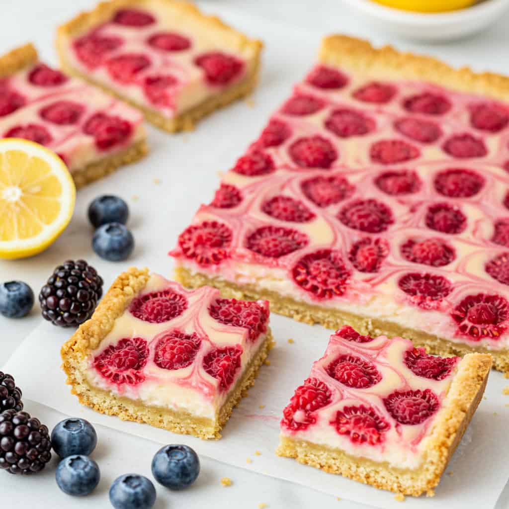 11. Raspberry Lemon Bars