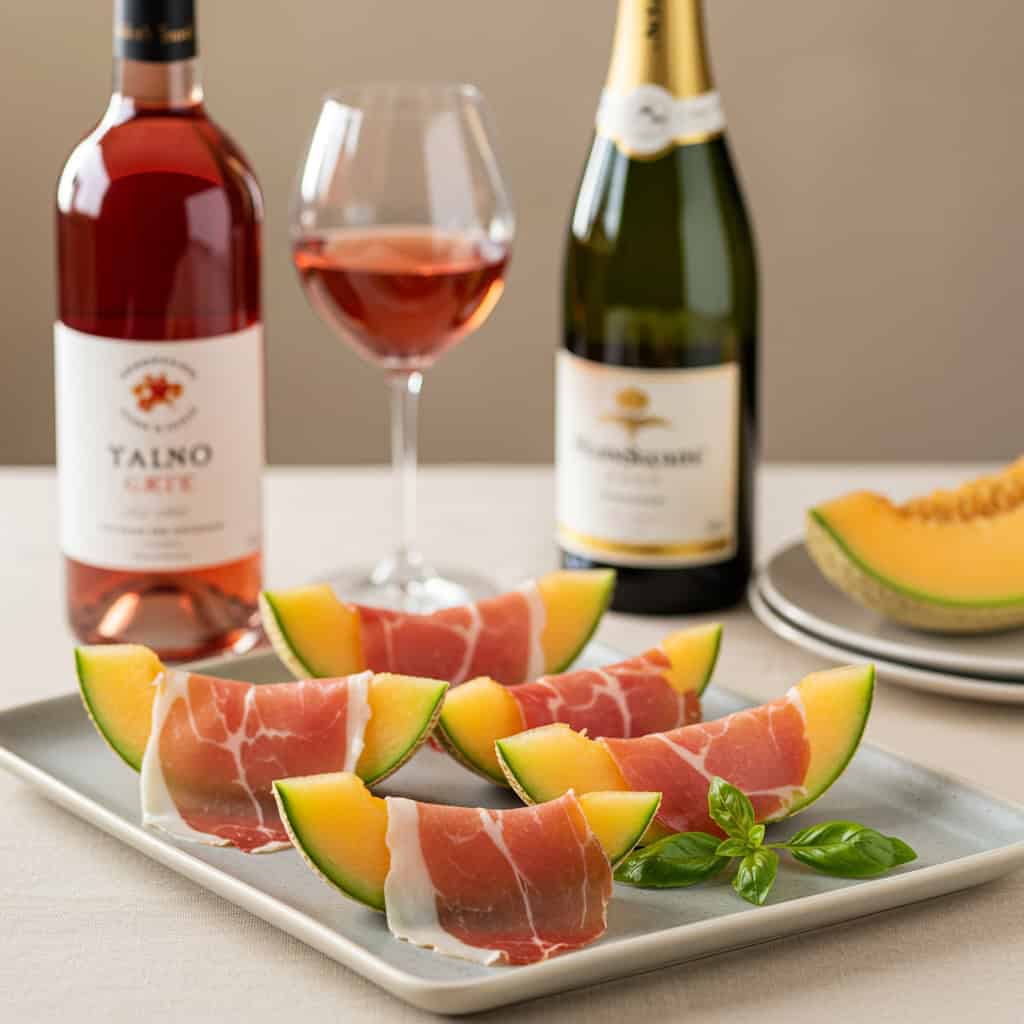 2. Prosciutto-Wrapped Melon