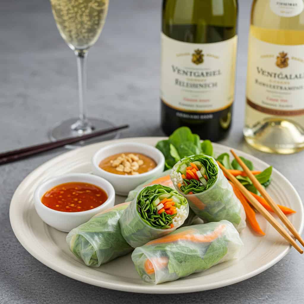 11. Vegetable Spring Rolls