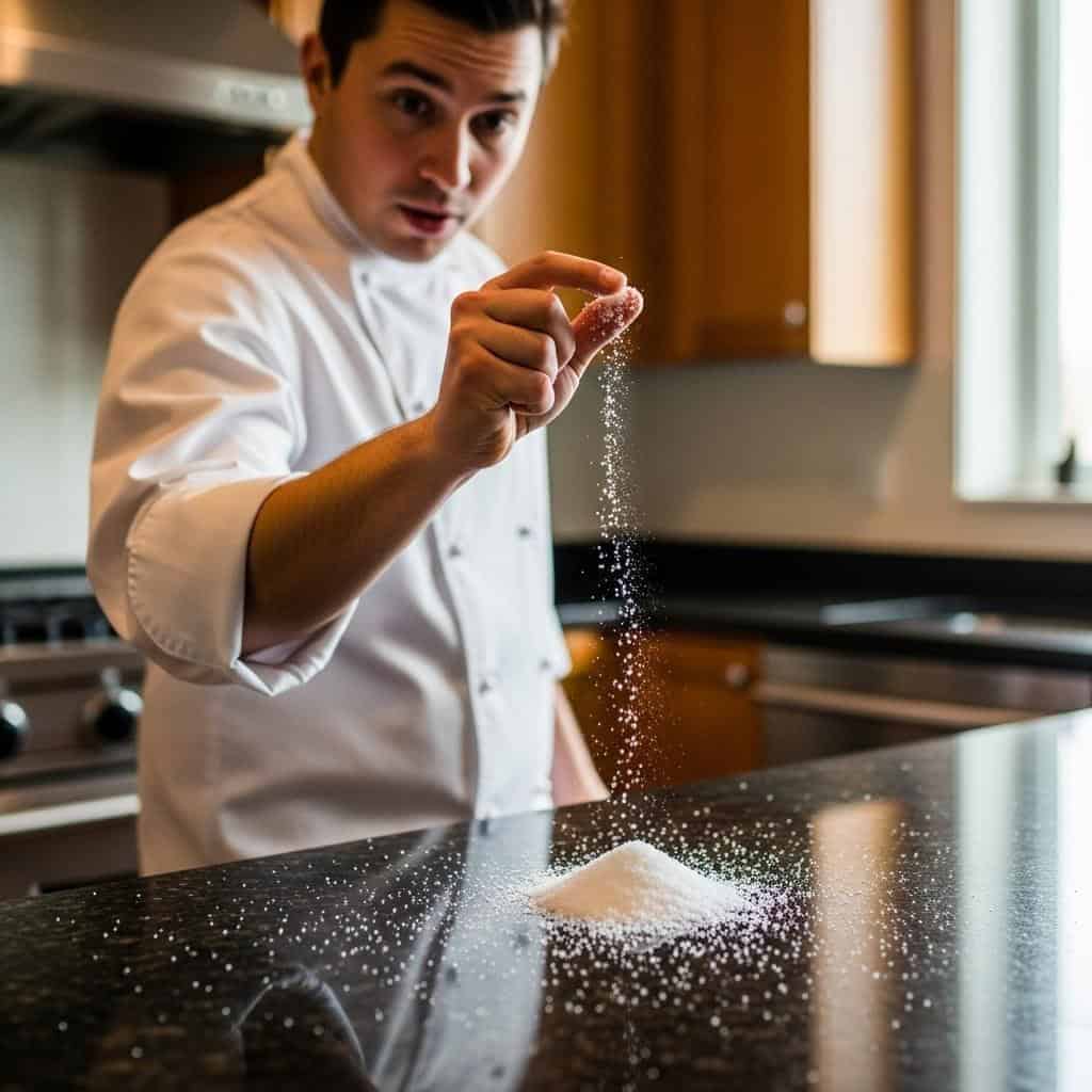 2. Salt Spilled Means Trouble—Toss It Over Your Shoulder