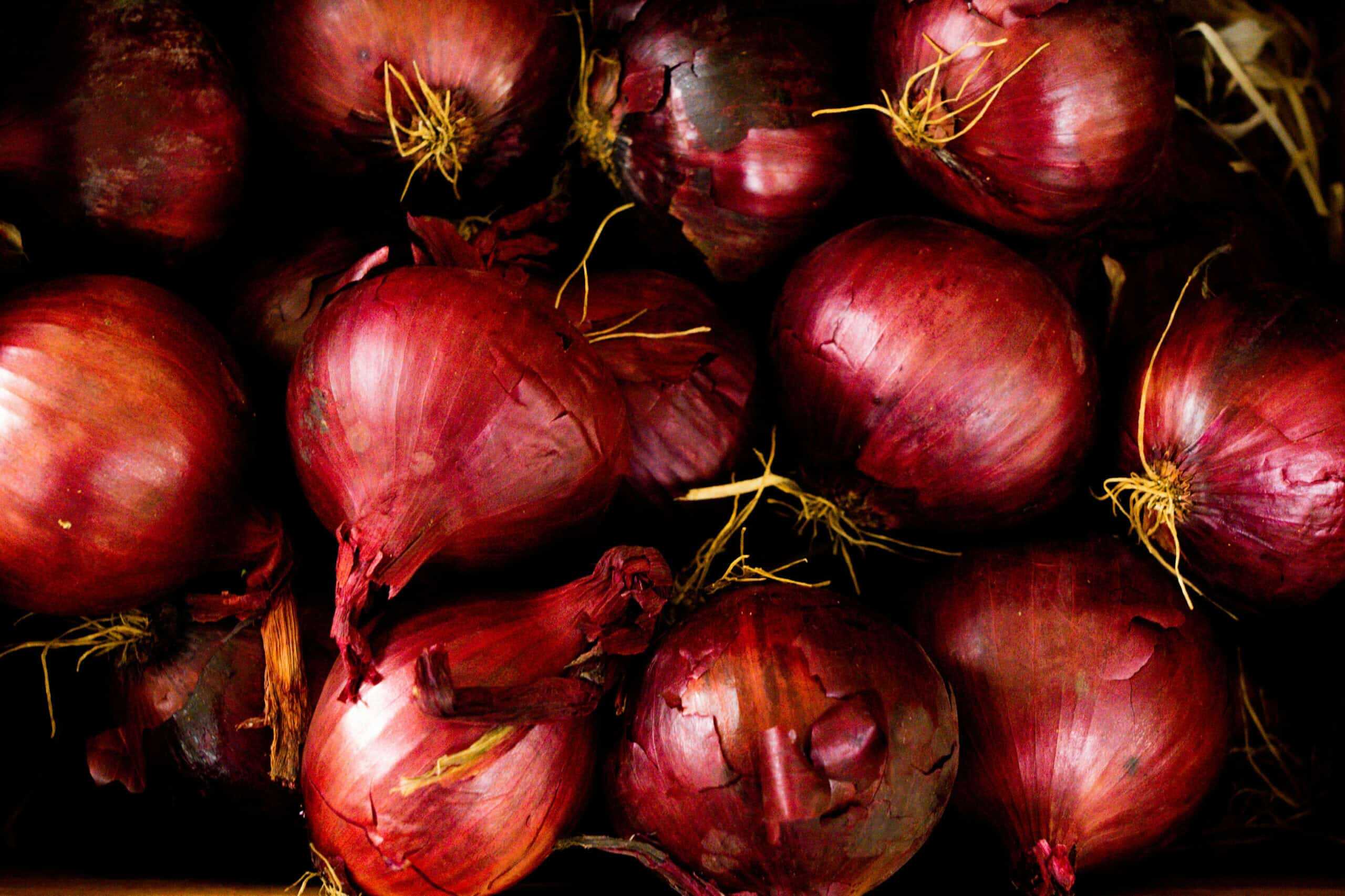 3. Red Onions