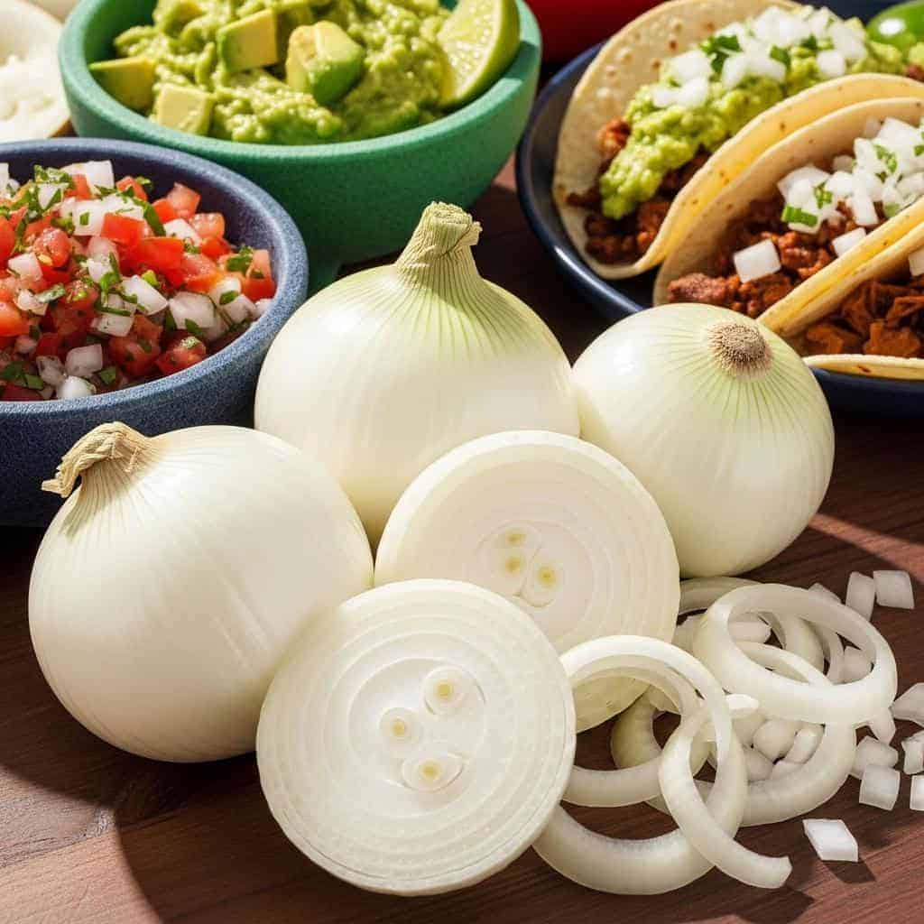 4. White Onions