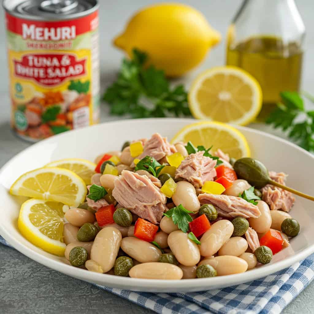 7. Tuna & White Bean Salad