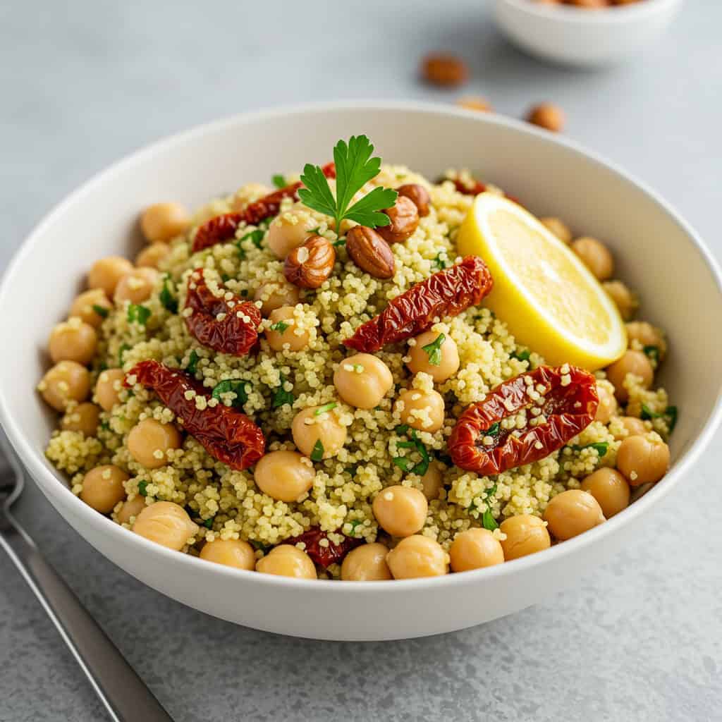 11. Couscous & Chickpea Pilaf