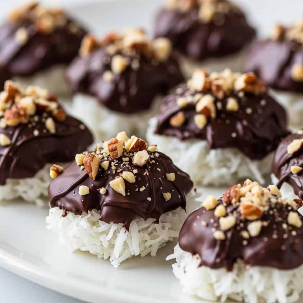 7. Chocolate Coconut Clusters