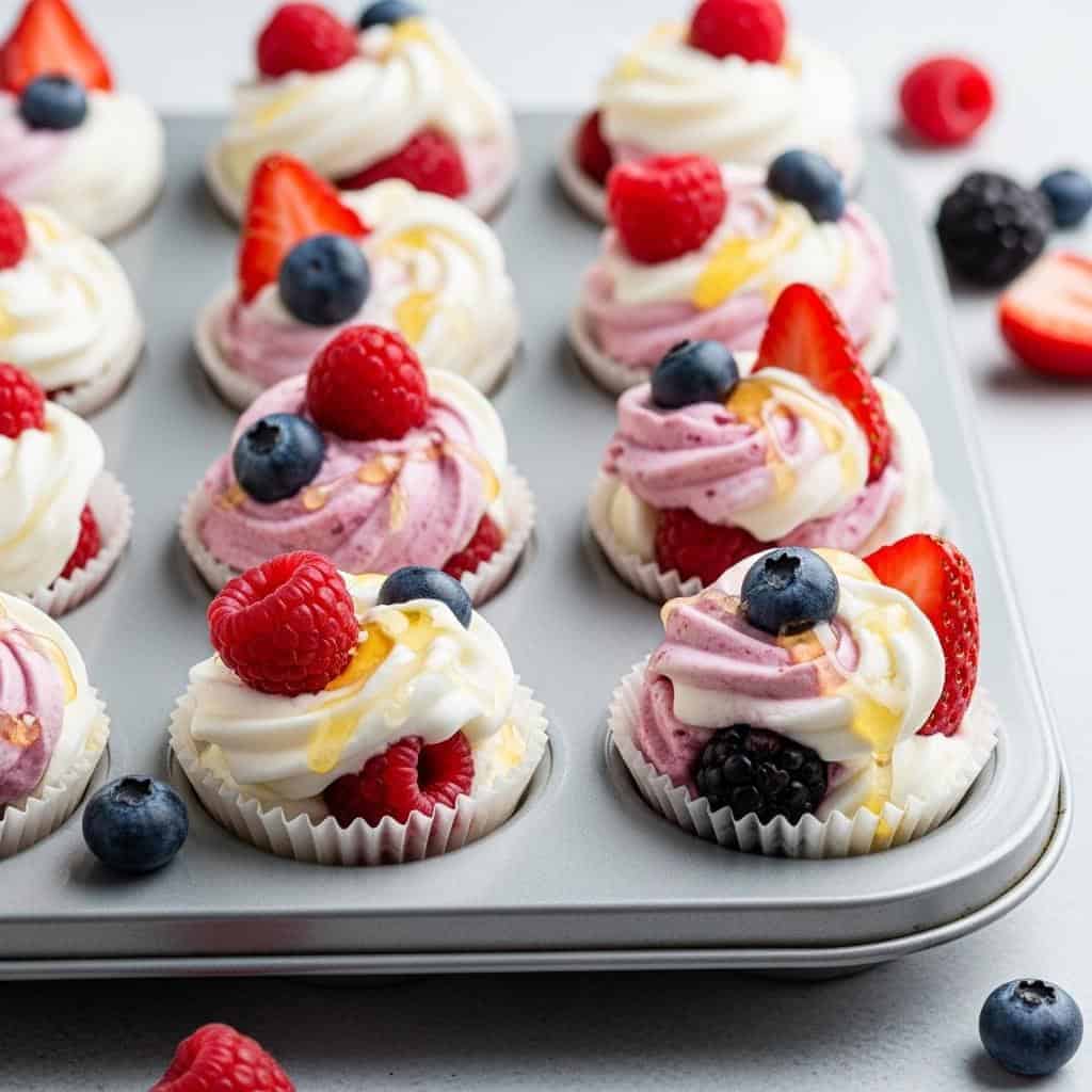 9. Frozen Yogurt Berry Bites