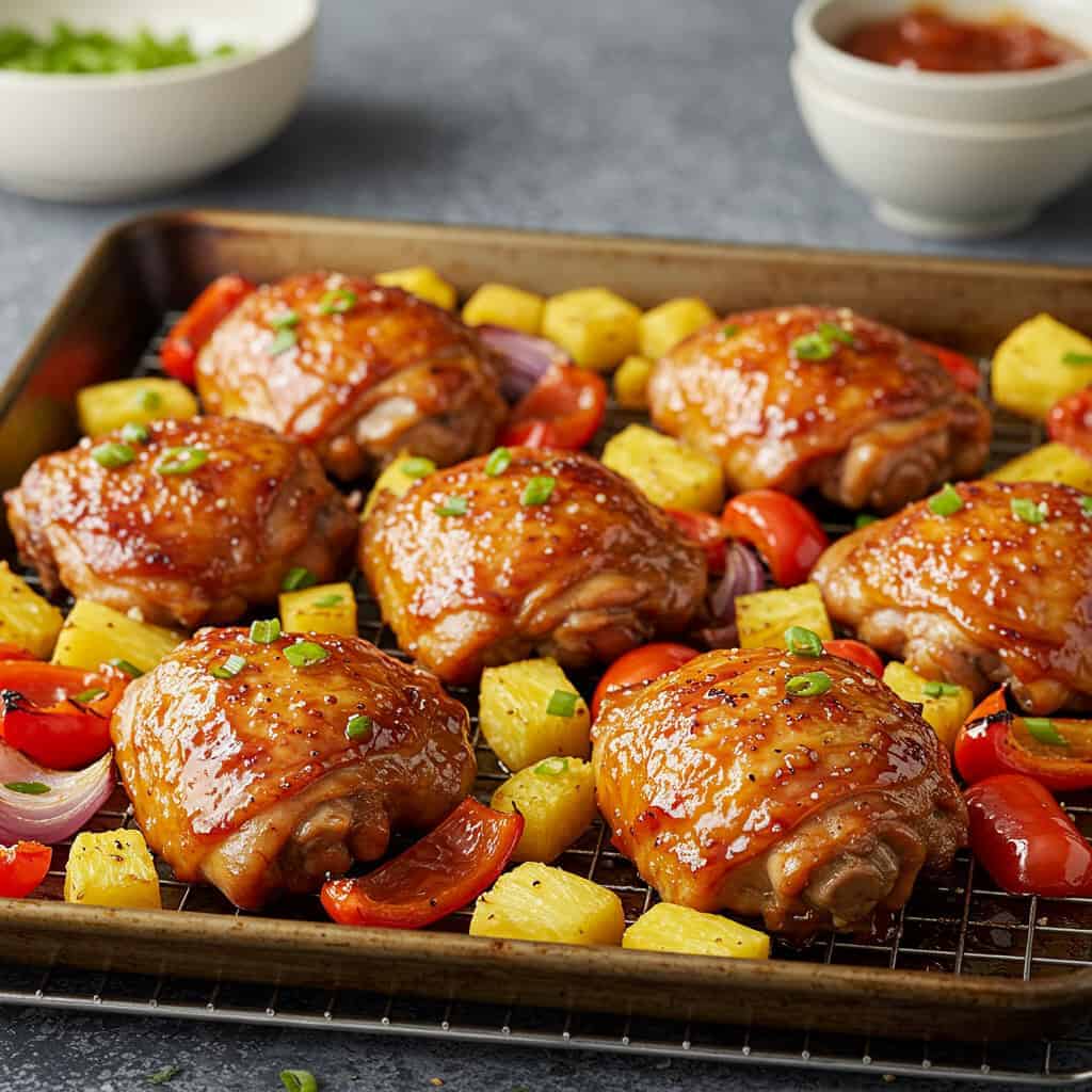 15. Asian BBQ Chicken & Pineapple