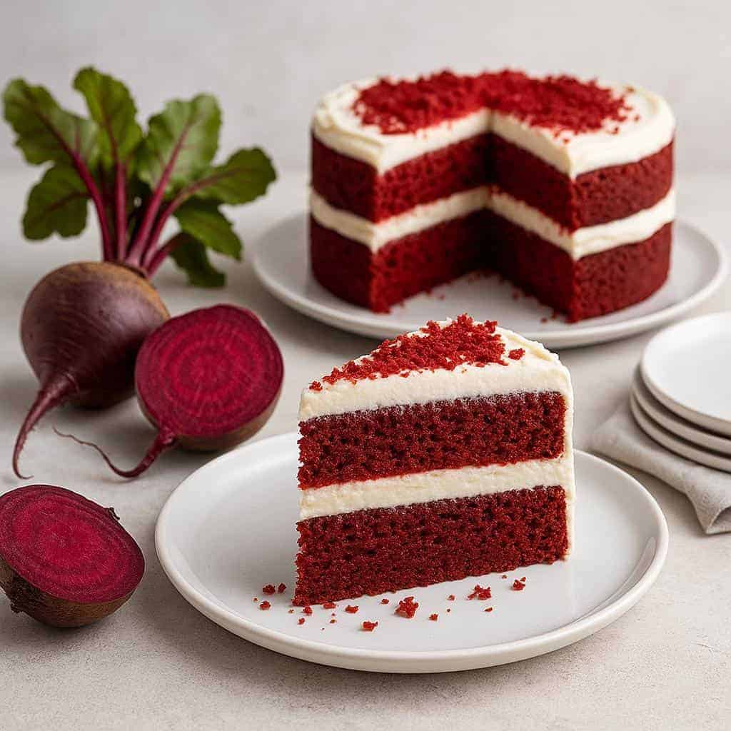 5. Beetroot Red Velvet Cake