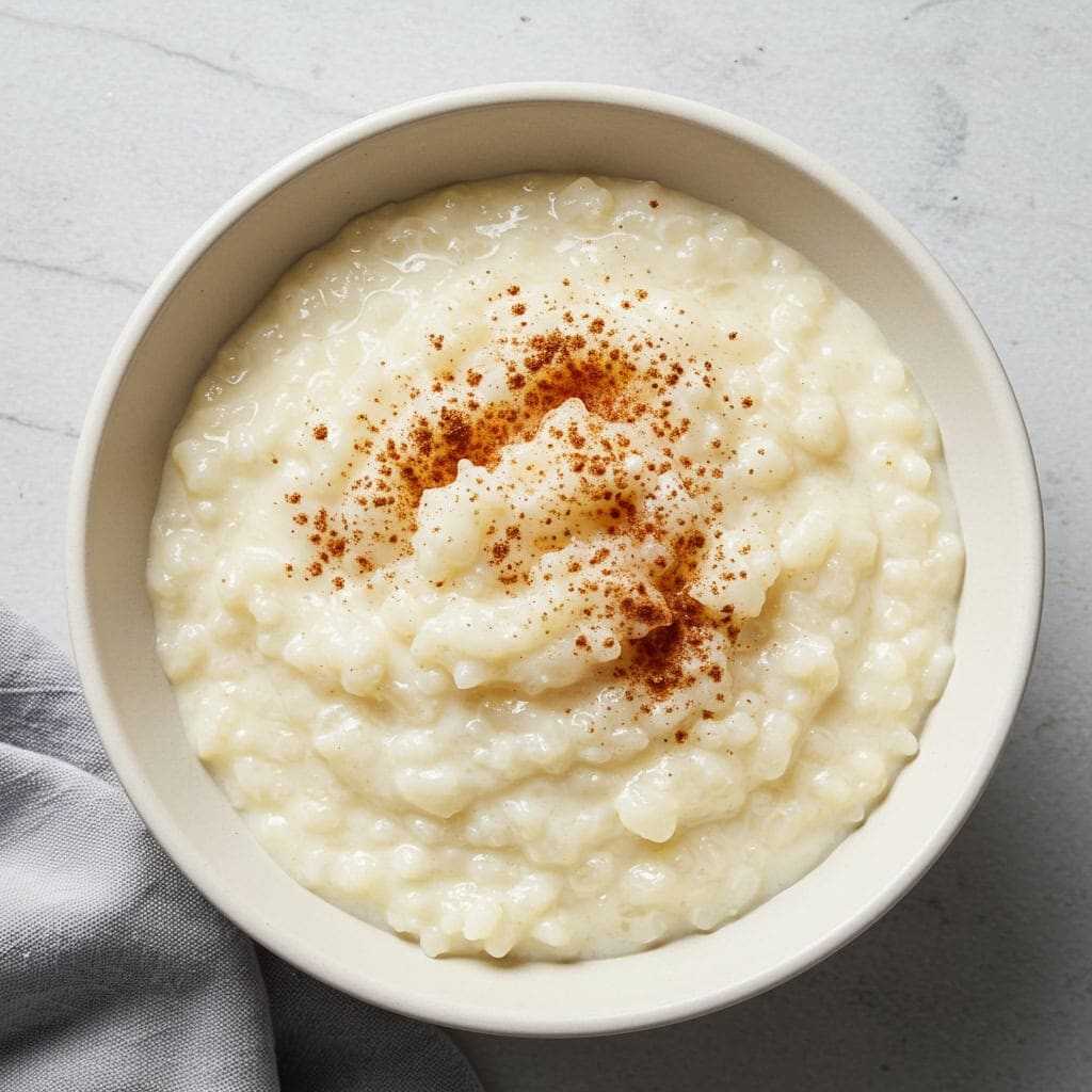 9. Cauliflower Rice Pudding