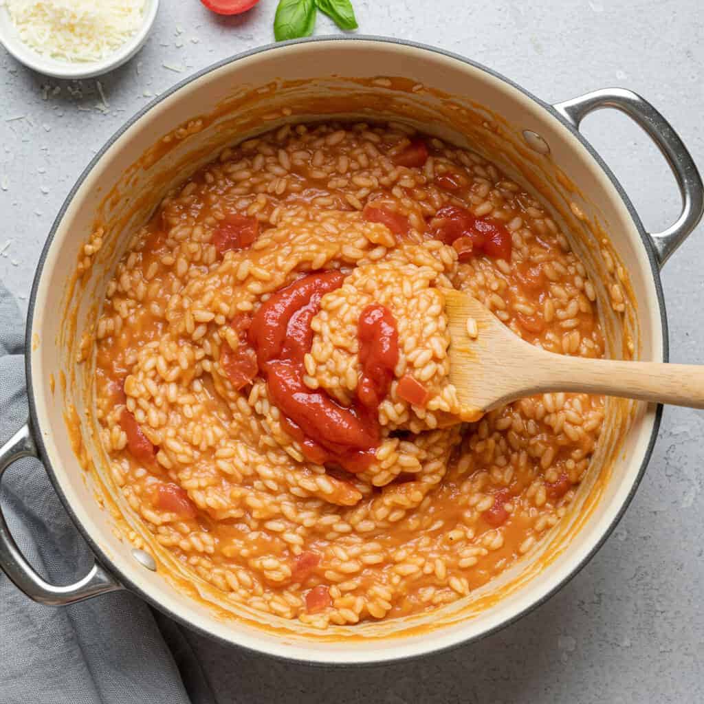 9. Tomato Risotto