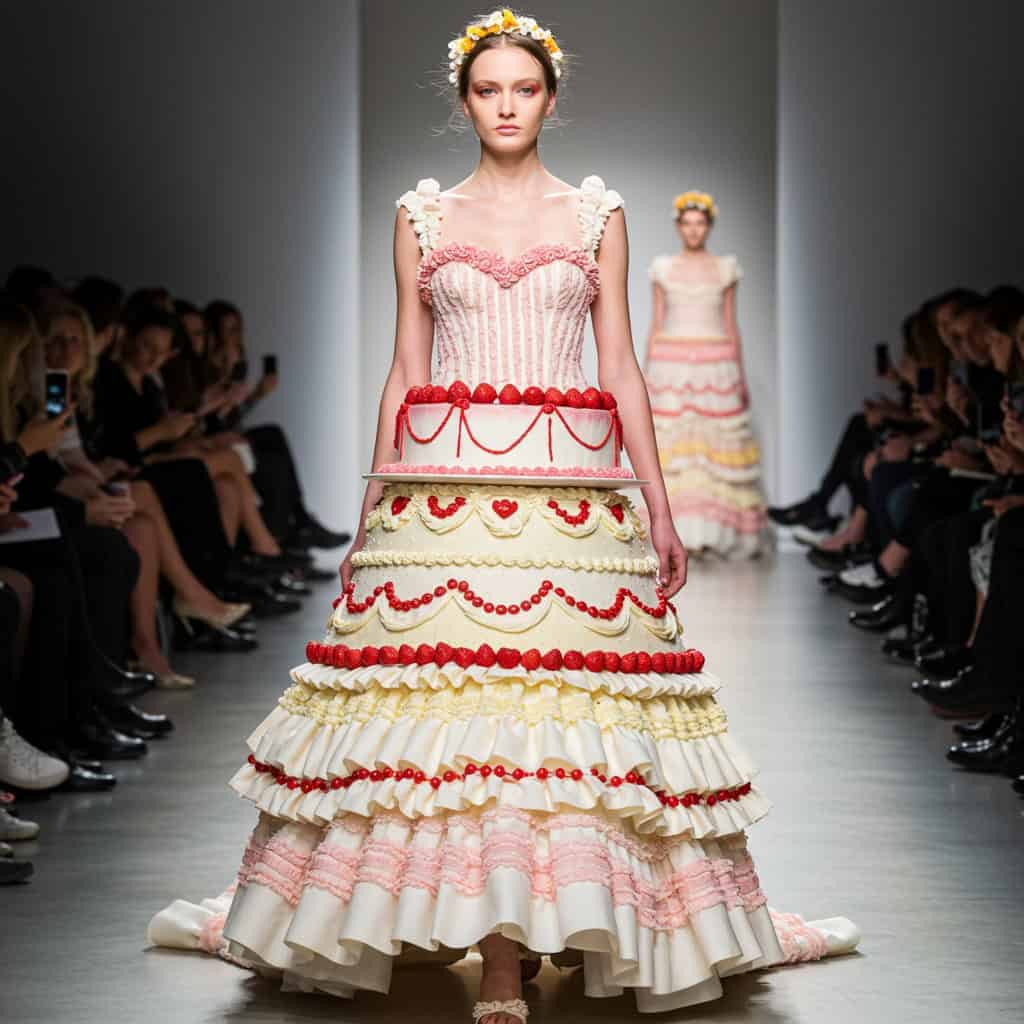 8. Viktor & Rolf's Cake Dresses (Fall 2005)