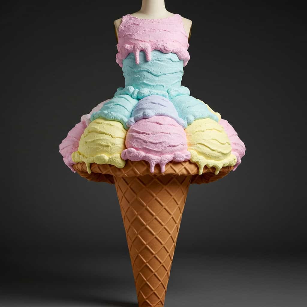 11. The Ice Cream Cone Dress by Agatha Ruiz de la Prada