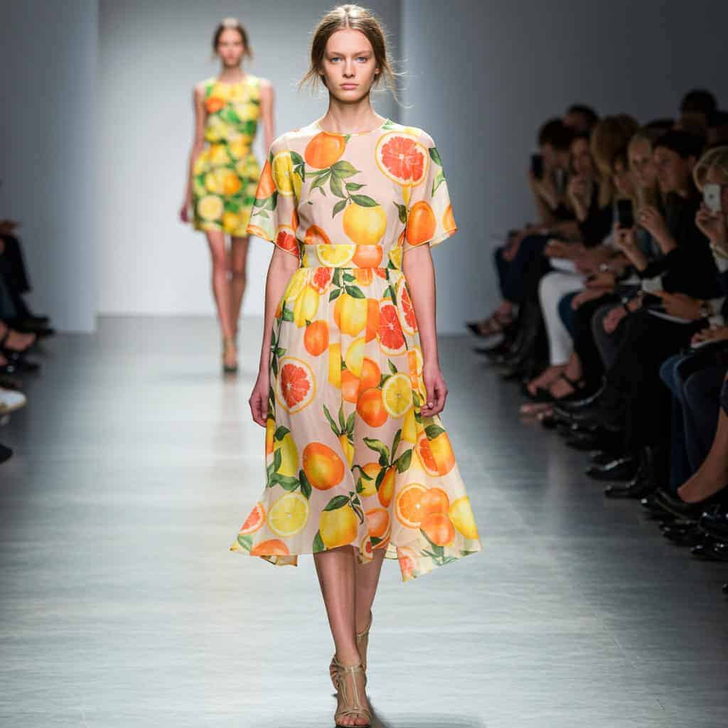 15. Fruit-Themed Runway at Stella McCartney (Spring 2011)