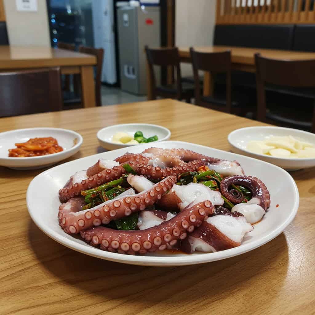 10. Sannakji - South Korea