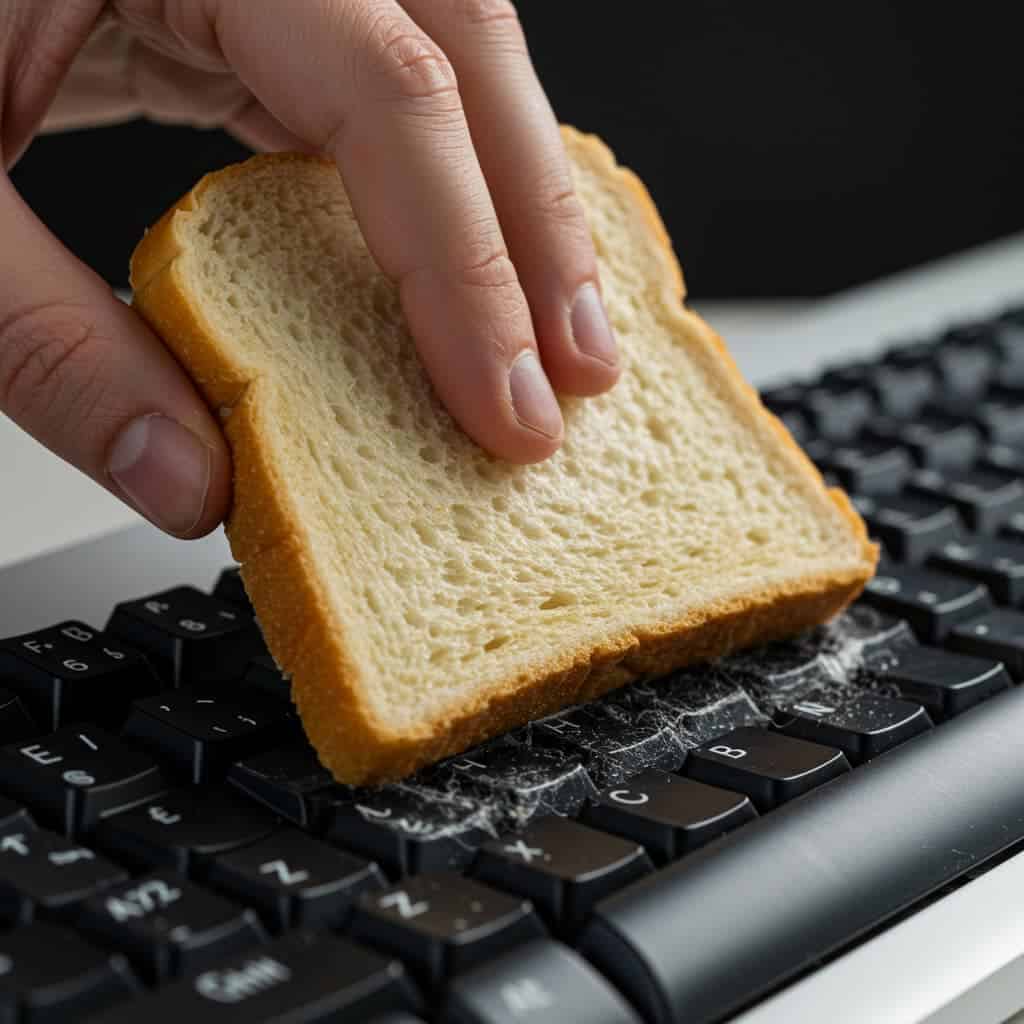 10. Cleaning Keyboard Crumbs